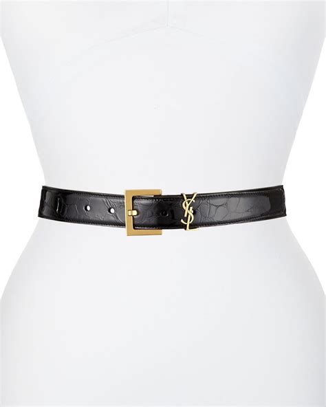 ysl 30mm logo belt|YSL belt size chart.